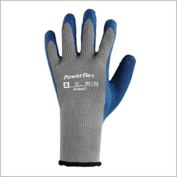 ถุงมือผ้าเคลือบยาง Ansell 80-100