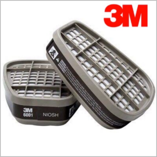 ตลับกรองแก๊ส และไอระเหย 3m รุ่น 6001
