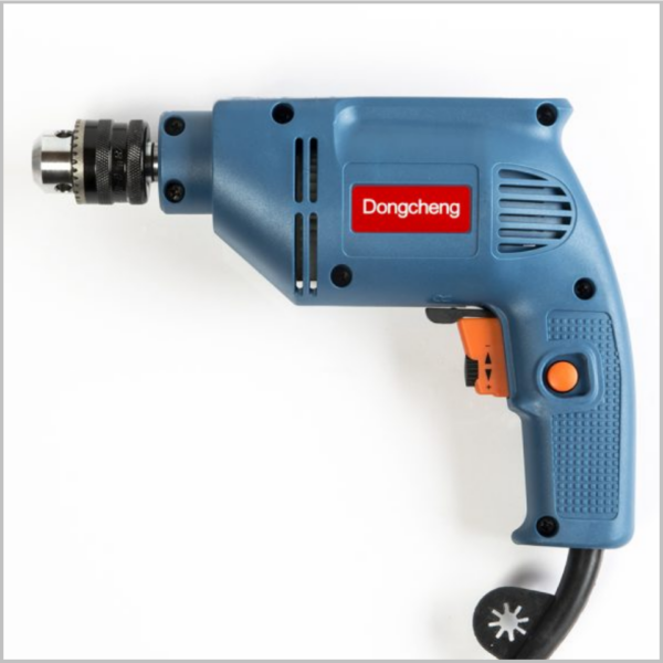 สว่านไฟฟ้า 10 มม. 300W ซ้าย-ขวา DJZ10A ปรับรอบ 220V Dongcheng (DCดีจริง)