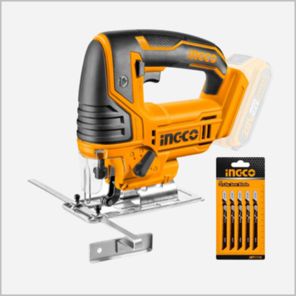 เลื่อยจิ๊กซอ ไร้สาย20V พร้อม  แบต+แท่นชาร์ท  SET CJSLI8501 INGCO ครบชุด