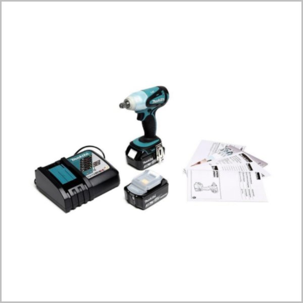 บล็อกไร้สาย 1/2" 18V (แบต3.0Ah/2+แท่นชาร์จ) DTW251RFE  MAKITA